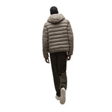 Ecoalf - Aspen GAJKASP000987-63 - Chaqueta marrón claro de corte regular con capucha - Hombre