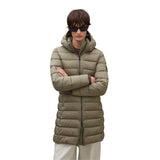 Ecoalf - Cronulla GAJKCRONU0987-534 - Abrigo beige entallado con capucha desmontable - Mujer