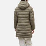 Ecoalf - Cronulla GAJKCRONU0987-534 - Abrigo beige entallado con capucha desmontable - Mujer