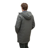 Ecoalf - Pasu GAJKPASU00774-128 - Abrigo verde de corte regular con capucha ajustable - Hombre