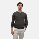 Ecoalf – Bayona GAKNBAYON0666_424 – Jersey 50% lana reciclada con cuello acanalado - Hombre