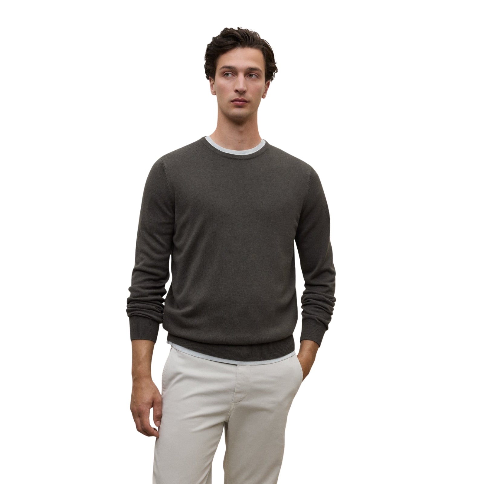 Jersey verde Ecoalf para hombre | Moda sostenible y actual Konestilochic