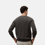Ecoalf – Bayona GAKNBAYON0666_424 – Jersey 50% lana reciclada con cuello acanalado - Hombre