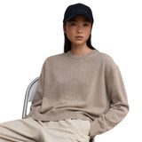 Ecoalf – Cosmos GAKNCOSMO0632_361 – Jersey 100% lana reciclada con cuello, dobladillo y puños acanalados - Mujer