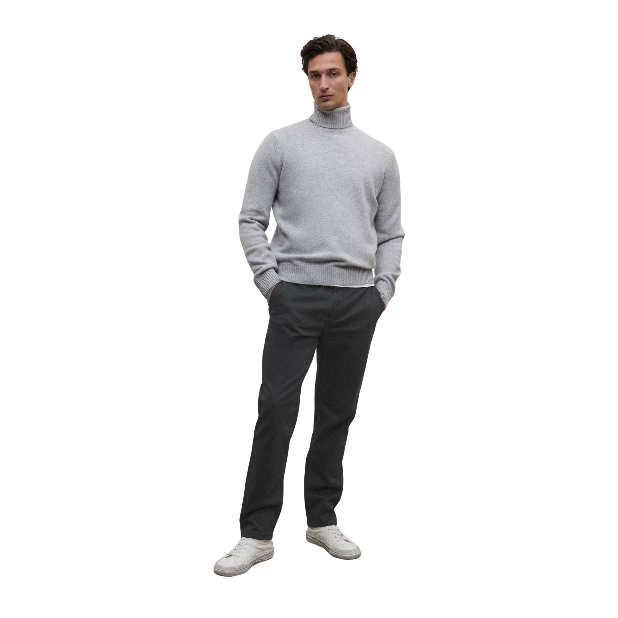 Pantalones negros Ecoalf Ethiwin para hombre | Moda sostenible Konestilochic