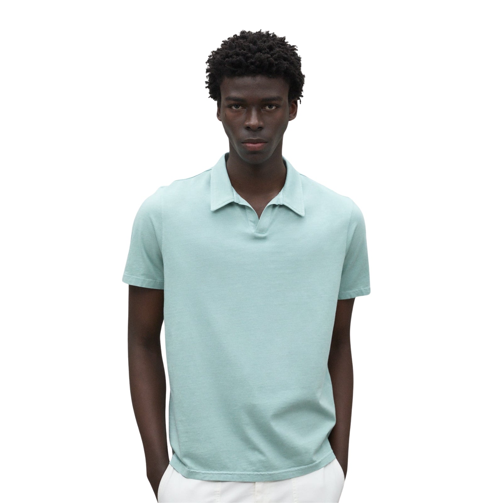 Polo de manga corta 100% algodón reciclado Enzo Ecoalf - Hombre