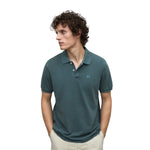 Polo verde de manga corta Ecoalf 100% algodón reciclado - Hombre