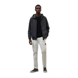 Sudadera gris con capucha Ecoalf Agadir para hombre Konestilochic