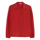System Action - I24CA808_36 - Camisa de manga larga con efecto lavado 100% viscosa - Mujer