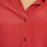 System Action - I24CA808_36 - Camisa de manga larga con efecto lavado 100% viscosa - Mujer