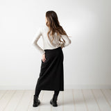 System Action - I24CT918_2 - Camiseta básica ajustada de bambú con escote cuadrado - Mujer