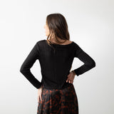 System Action - I24CTN25_40 - Camiseta asimétrica con detalle cut out - Mujer