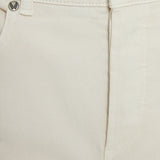 System Action - I24PA731_3 - Pantalón recto de color crema y tiro medio - Mujer