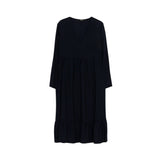 System Action - I24VEO17_8 - Vestido midi de cuadros de manga larga - Mujer