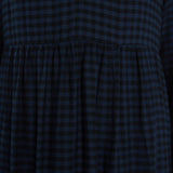 System Action - I24VEO17_8 - Vestido midi de cuadros de manga larga - Mujer