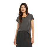 System Action - I25CT701_11 – Camiseta de manga corta con detalles foil - Mujer