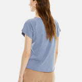 System Action - I25CT898_7 – Camiseta posicional de manga corta 100% algodón orgánico - Mujer