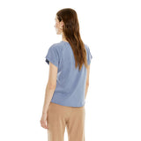 System Action - I25CT898_7 – Camiseta posicional de manga corta 100% algodón orgánico - Mujer
