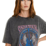 System Action - I25CT899_11 – Camiseta posicional oversize 100% algodón orgánico - Mujer