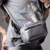 System Action - I25CT999_11 – Camiseta posicional calavera de manga corta con efecto desgastado - Mujer