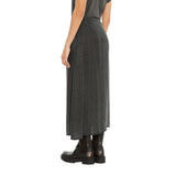 System Action - I25FA808_11 – Falda cupro fluida estampada - Mujer