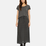 System Action - I25FA808_11 – Falda cupro fluida estampada - Mujer