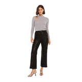 System Action - I25JEN27_9 – Jersey de lúrex con detalle cut-out y cuello Perkins - Mujer