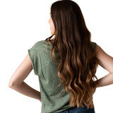 System Action - I25TO707_19 – Top de canalé sin mangas con escote redondo - Mujer