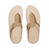 FitFlop - Fino IK5-675 - Sandalias metalizadas con tira en el dedo - Mujer