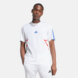 Adidas – House of Tiro JN2578 – Camiseta de manga corta colorblock con cuello redondo acanalado - Hombre