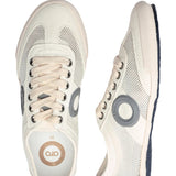 Aro – Joaneta Krust 3133 – Sneakers blancas veganas con empeine de gamuza y malla - Mujer