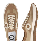 Aro – 3666 Joaneta Plus Net – Sneakers marrones con empeine de ante y malla - Mujer