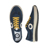 Aro – 3666 Joaneta Plus Net – Sneakers azules con empeine de ante y malla – Unisex adultos