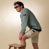 LIMAALF_STONE-Pantalones cortos Lima beige Ecoalf para hombre