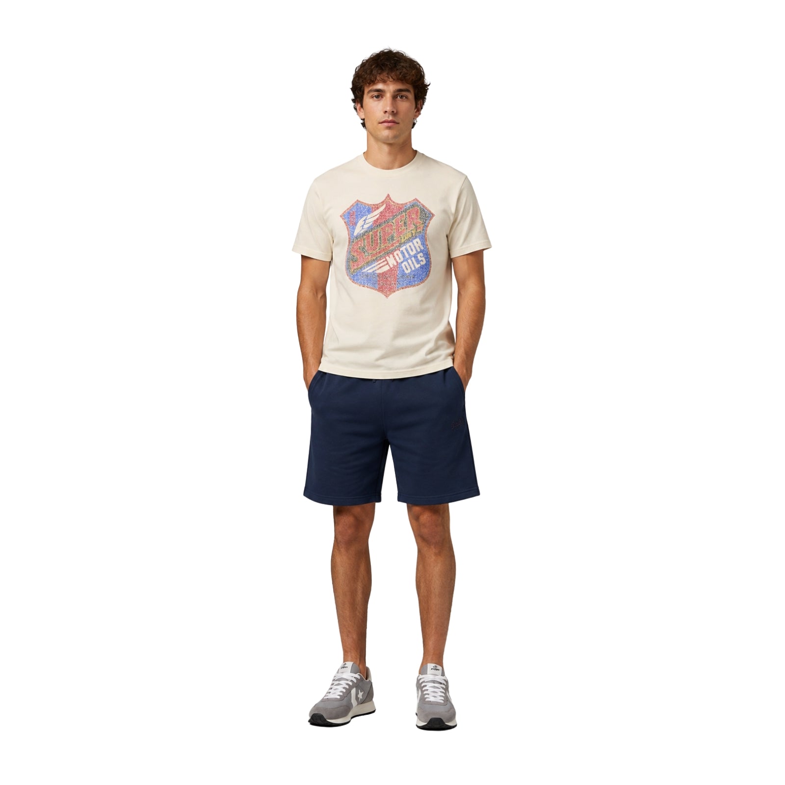 Camiseta de manga corta Superdry Gasoline para hombre | Konestilochic