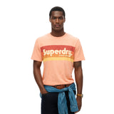Camiseta de manga corta Superdry Terrain logo para hombre Konestilochic