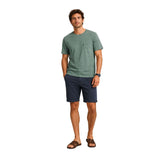 Superdry – Classic Essential M1012206A-1XE – Camiseta verde de manga corta 100% algodón orgánico - Hombre