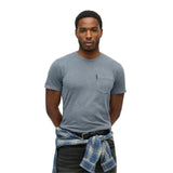 Superdry - Classic Essential M1012206A_E9R - Camiseta de manga corta con bolsillo - Hombre