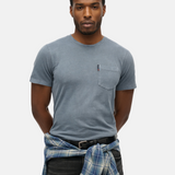 Superdry - Classic Essential M1012206A_E9R - Camiseta de manga corta con bolsillo - Hombre