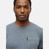 Superdry - Classic Essential M1012206A_E9R - Camiseta de manga corta con bolsillo - Hombre