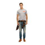 Superdry - Vintage M1012207A_HBA - Camiseta de manga corta con logo bordado - Hombre