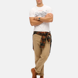 Superdry - Heritage M1012212A_01C - Camiseta de manga corta con logo vintage - Hombre