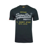Superdry - Heritage M1012212A_98T - Camiseta de manga corta con logo vintage - Hombre