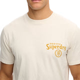 Superdry – Tokyo Narrative M1012248A-1KI – Camiseta suelta de manga corta 100% algodón orgánico - Hombre