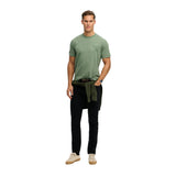Superdry – Tokyo Narrative M1012248A-1XE – Camiseta verde de manga corta 100% algodón orgánico - Hombre