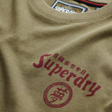 Superdry – Tokyo Narrative M1012248A_1KH – Camiseta de manga corta 100% algodón orgánico - Hombre