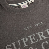 Superdry - 1954 Company M1012392A-K7W - Camiseta gris de manga corta 100% algodón - Hombre