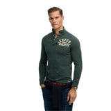Superdry – Athletic Vintage M1110435A_A7H – Polo de manga larga 100% algodón - Hombre