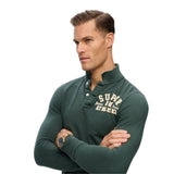 Superdry – Athletic Vintage M1110435A_A7H – Polo de manga larga 100% algodón - Hombre