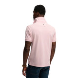 Superdry - M1110452A-3KI – Polo clásico de piqué rosa de manga corta 100% algodón - Hombre